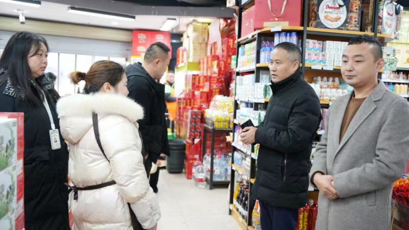 南充川北市场开展节前安全大检查